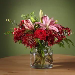 The FTD® Rosy Cheeks Bouquet