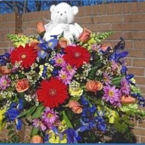 Infant Casket Cover